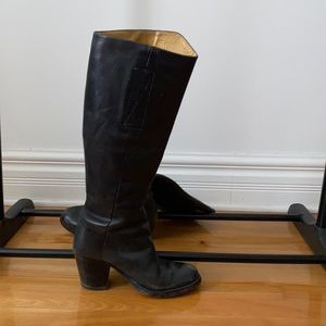 Acne studio tall biker boots I’m a size 8 and they fit a little loose.